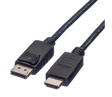 Roline DisplayPort Kabel DP - HDTV, M/M 2,0m