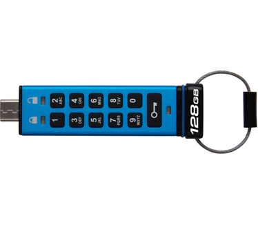 Kingston IronKey Keypad 200C 128GB Blauw