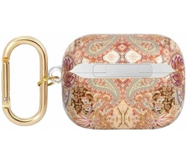 Guess TPU Flower Print Case voor Apple Airpods Pro - Goud