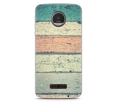 Just in Case Motorola Moto Z Play Hoesje Steigerhout