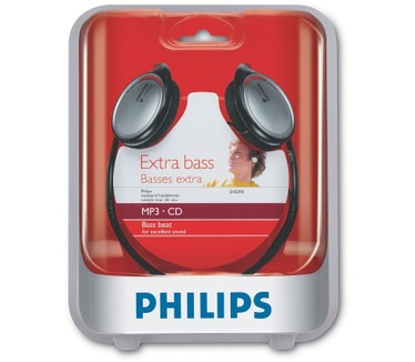 Philips SHS390 (Zilver, Zwart)
