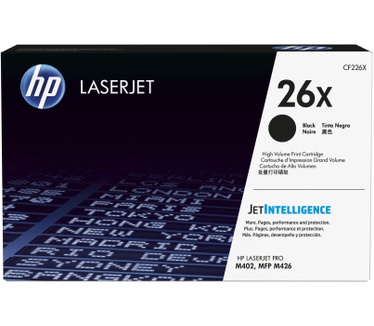 HP 26X originele high-capacity zwarte LaserJet tonercartridges, 2-pack