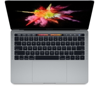 Apple MacBook Pro 2017 13,3" met Touch Bar, 3,3Ghz 512GB ssd Spacegrijs (Qwerty)
