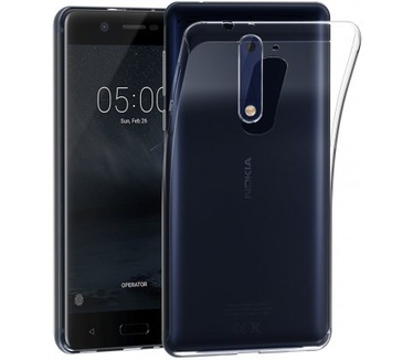 qMust Nokia 5 Flexibel Hoesje Transparant