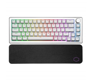 Cooler Master CK721 (TTC Red, Qwertz DE) Wit