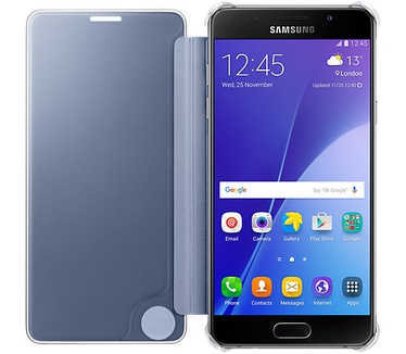 Samsung Galaxy A5 (2016) Clear View Cover (Galaxy A5) Zwart