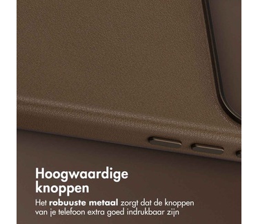 Accezz MagSafe Leather Backcover