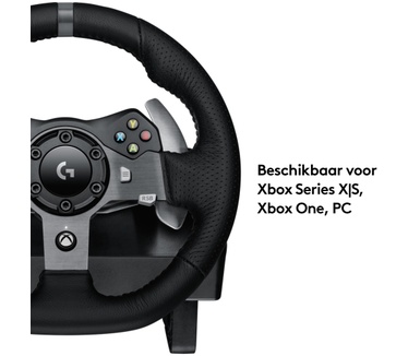 Logitech G920 Driving Force Aluminium, Zwart