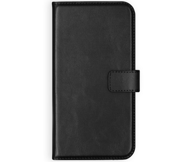 Selencia Echt Lederen Bookcase Samsung Galaxy A42 - Zwart