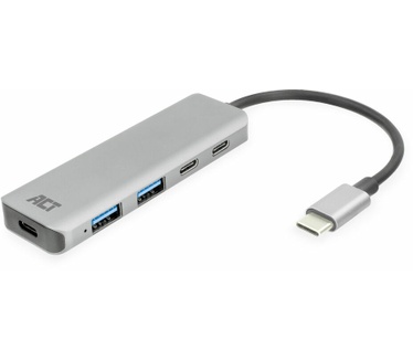ACT USB-C hub 3.0, 2x USB-A, 2x USB-C