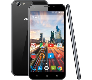 Archos 55 Helium Plus Zwart