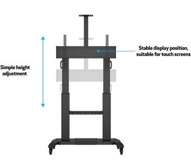 Multibrackets M Public Floorstand Dual Pillar 180 HD