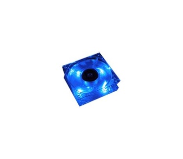 Cooler Master CoolerMaster Casefan 80x80x25mm LED fan22 dBA/1800rpm/23 CFM Blue CoolerMaster Casefan 80x80x25m