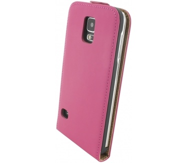 Kees Mobiparts Premium Flip Case Samsung Galaxy S5/S5 Plus Pink