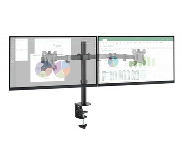 Techly ICA-LCD 582-D, Klem, 16 kg, 33 cm (13"), 81,3 cm (32"), 100 x 100 mm, Zwart