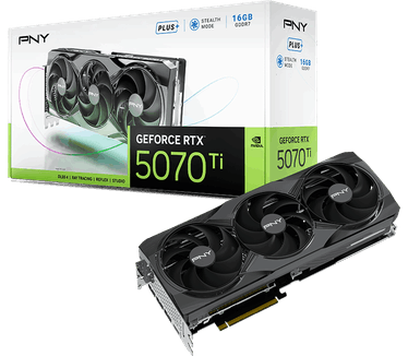 PNY GeForce RTX 5070 Ti Triple Fan Plus