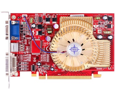 MSI Radeon X1600 Pro 256MB DDR2 (PCI-e, 1x DVI) RX1600PRO-TD256E