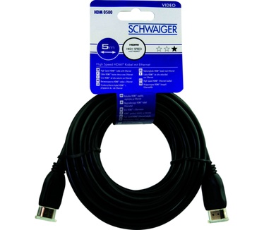 Schwaiger 5.0m HDMI - HDMI