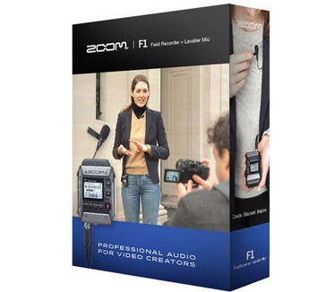 Zoom F1-LP Field Recorder met Lavalier Microfoon