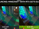 Minecraft met RTX