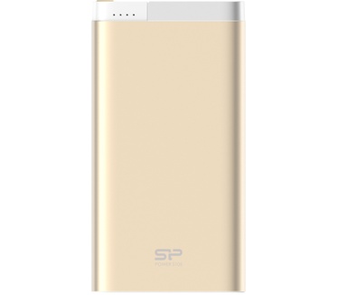 Silicon Power S105 10,000 mAh Powerbank Metallic Zwart