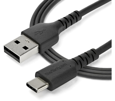 Startech.com USB 2.0 naar USB-C kabel 1m zwart Zwart