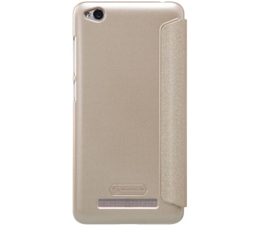 Nillkin Sparkle S-View Book Case voor Xiaomi Redmi 4A - Goud Goud