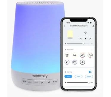 Momcozy Baby Sound White Noise Machine met App Afstandsbediening