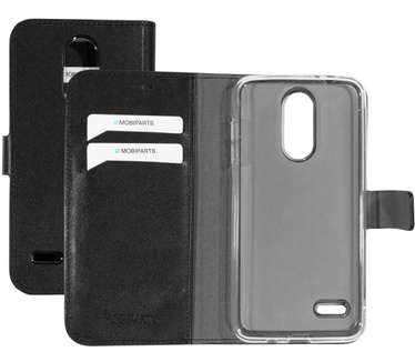 Mobiparts Classic Wallet Case LG K8 (2018) Black