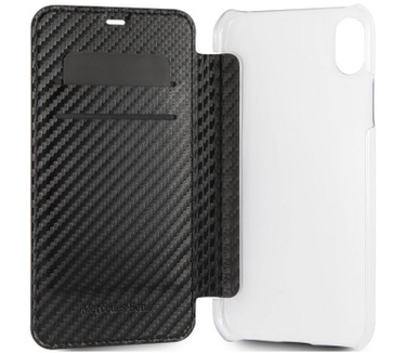 Mercedes-Benz Dynamic Carbon Case iPhone XS Max (6.5'') - Zwart  Zwart