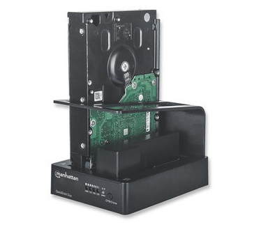 Manhattan QuickDock Duo Zwart