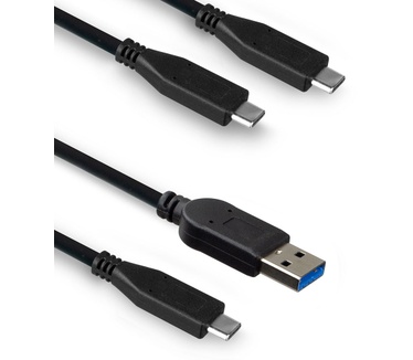 Ewent USB-C 3.2 Gen2 Schroefloze 2.5 inch SATA HDD/SSD behuizing Zwart