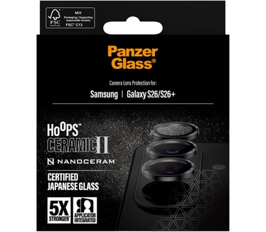 PanzerGlass PanzerGlass® Hoops® Ceramic II Camera Lens Protector Samsung Galaxy S26 | S26+