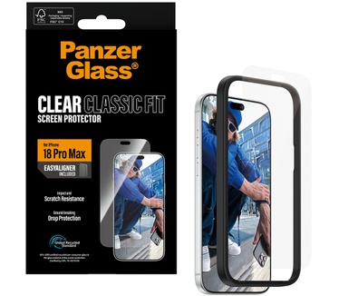 PanzerGlass PanzerGlass® Screen Protector iPhone 18 Pro Max | Classic fit w. EasyAligner