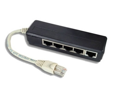 Shiverpeaks RJ45/5 x RJ45 M/F 0.15m