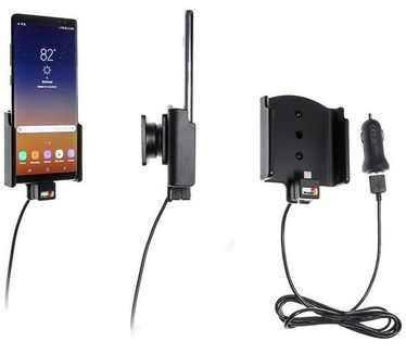 Brodit Actieve Houder Autolader en USB - Samsung Galaxy Note 8