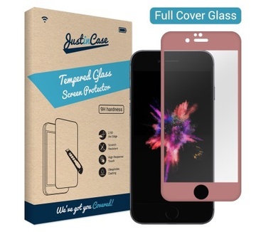 Just in Case Full Cover Tempered Glass Apple iPhone 7 - Rose Gold