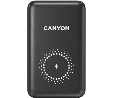 Canyon PB-1001 Wireless Powerbank Zwart