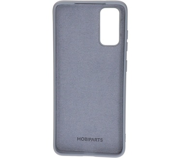 Mobiparts Silicone Cover Samsung Galaxy S20 Royal Grey