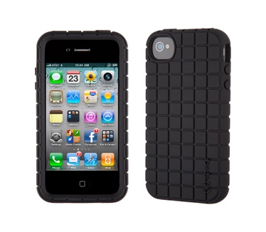 Speck PixelSkin for iPhone 4S/4 (Black) (Apple iPhone 4)