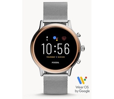 Fossil Julianna HR Gen 5 FTW6061 Rosé Goud (Zilver)