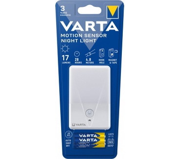 Varta Nacht Lamp met Bewegingssensor - Wit