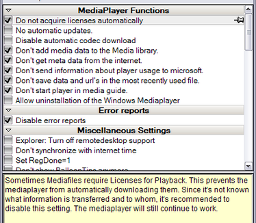 XP-AntiSpy 3.96-7 screenshot