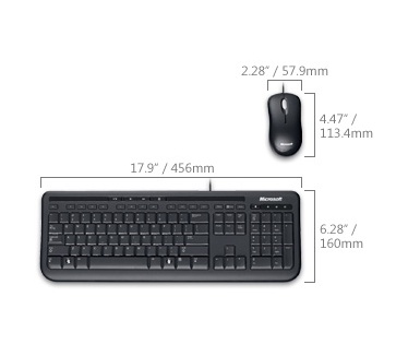 Microsoft Wired Desktop 600