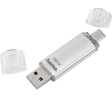 Hama C-Laeta 256GB Zilver