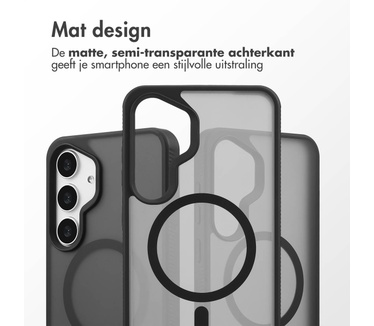 Accezz Rugged Frosted Backcover met MagSafe