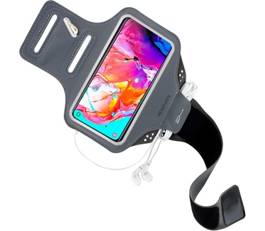 Mobiparts Comfort Fit Sport Armband Samsung Galaxy A70 (2019) Black