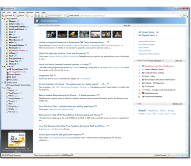 FeedDemon screenshot