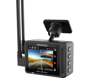 Kenwood DRV-A610W Dashcam - 4K HD - Draadloze app link - Achter-camera aansluiting