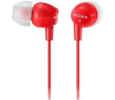 Sony MDR-EX10LP (Rood, Wit)